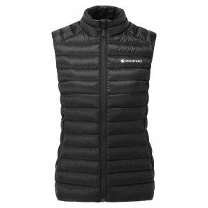 Montane Anti-Freeze Down Gilet Donna Nere | WCU2242OD