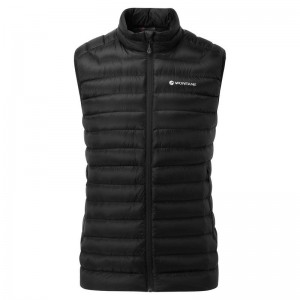 Montane Anti-Freeze Down Gilet Uomo Nere | NRI3537JH