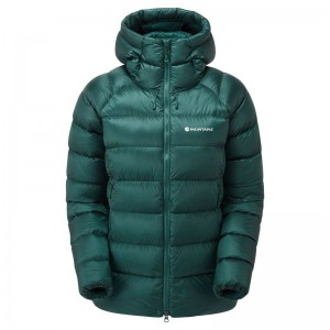 Montane Anti-Freeze XT Con Cappuccio Piumini Donna Verdi Scuro | HHL1715WA