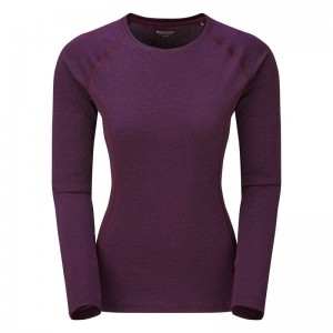 Montane Dart Long Sleeve Magliette Donna Viola | LNN8226WR