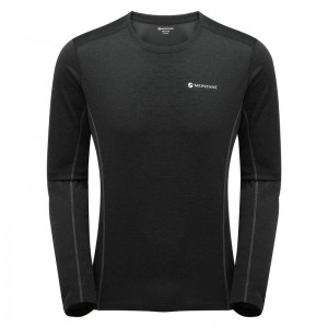 Montane Dart Long Sleeve Magliette Uomo Nere | ERQ9593SL