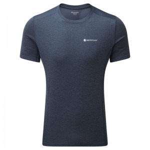 Montane Dart Magliette Uomo Blu Scuro | QGS6658XU