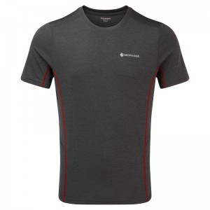 Montane Dart Magliette Uomo Grigie Scuro | QYF9318FM