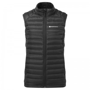 Montane Featherlite Down Gilet Donna Nere | KVF1792SY