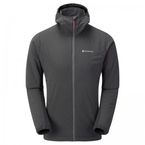 Montane Fireball Lite Con Cappuccio Giacche Isolanti Uomo Grigie Scuro | UGF2986DT