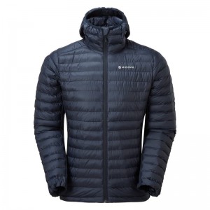 Montane Icarus Lite Con Cappuccio Giacche Uomo Blu Scuro | JYM365PE