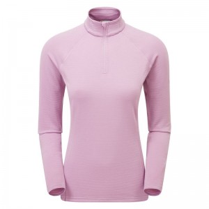 Montane Protium Lite Pull On Pile Donna Grigie Viola | KAT4968LV