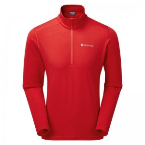 Montane Protium Pull On Pile Uomo Rosse | VON523HS