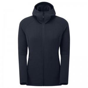 Montane Protium XT Con Cappuccio Giacche In Pile Donna Blu Scuro | ISE8976AO