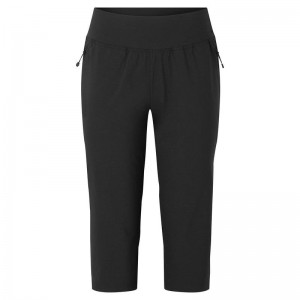 Montane Tucana Lite Stretch Capri 3/4 Leggings Donna Nere | XGM162DR