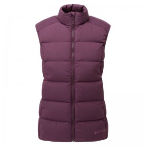 Montane Tundra Down Gilet Donna Viola | SRP5713DW