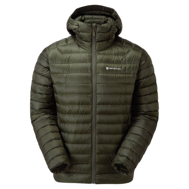 Montane Anti-Freeze Con Cappuccio Piumini Uomo Verdi Scuro | WSB9924BH