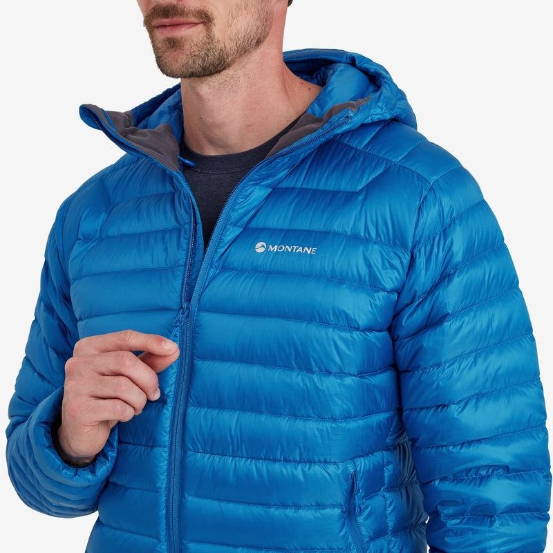 Montane Anti-Freeze Con Cappuccio Piumini Uomo Blu | TYF3322JE