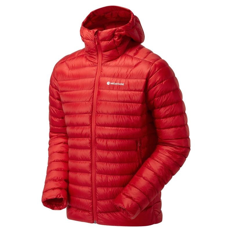 Montane Anti-Freeze Con Cappuccio Piumini Uomo Rosse | VCV805ZE