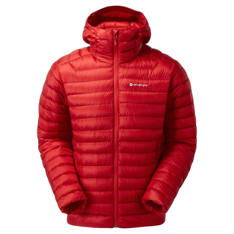 Montane Anti-Freeze Con Cappuccio Piumini Uomo Rosse | VCV805ZE