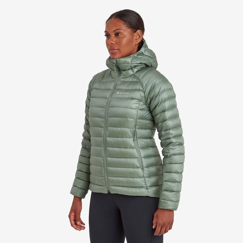 Montane Anti-Freeze Con Cappuccio Piumini Donna Grigie Verdi | CHY7937EM