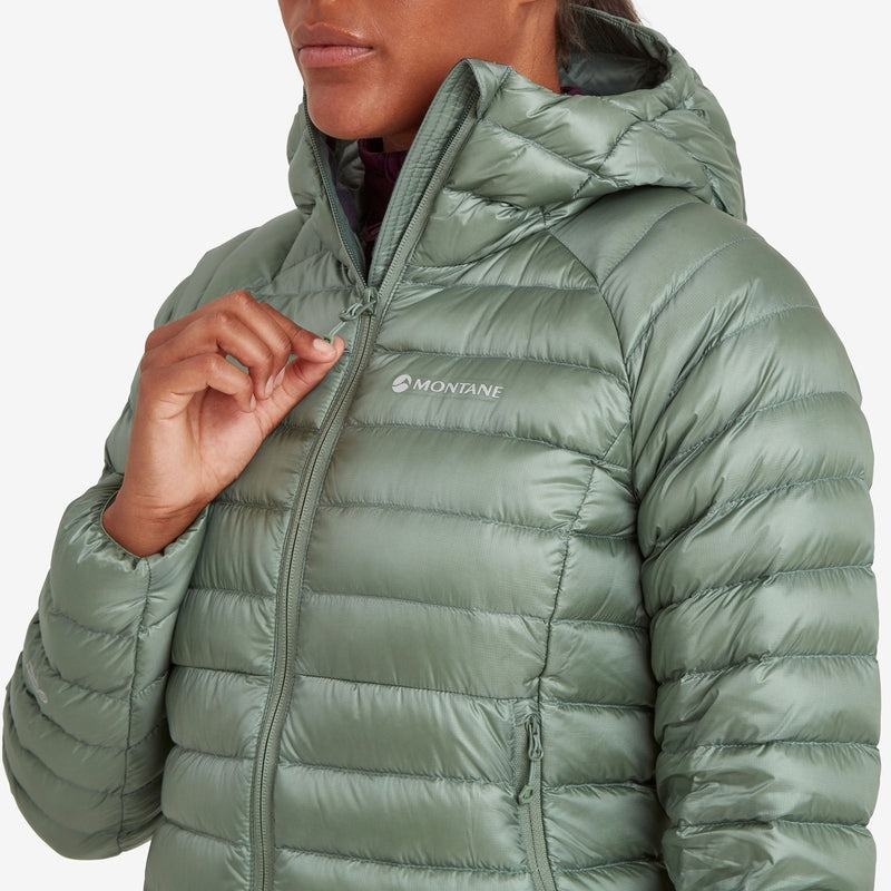 Montane Anti-Freeze Con Cappuccio Piumini Donna Grigie Verdi | CHY7937EM