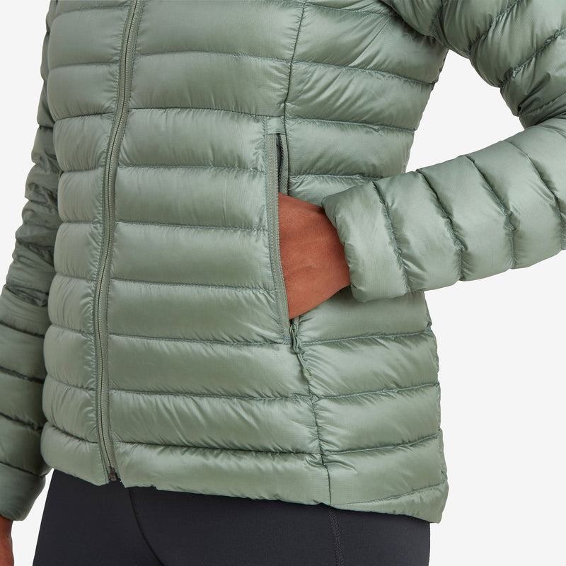 Montane Anti-Freeze Con Cappuccio Piumini Donna Grigie Verdi | CHY7937EM