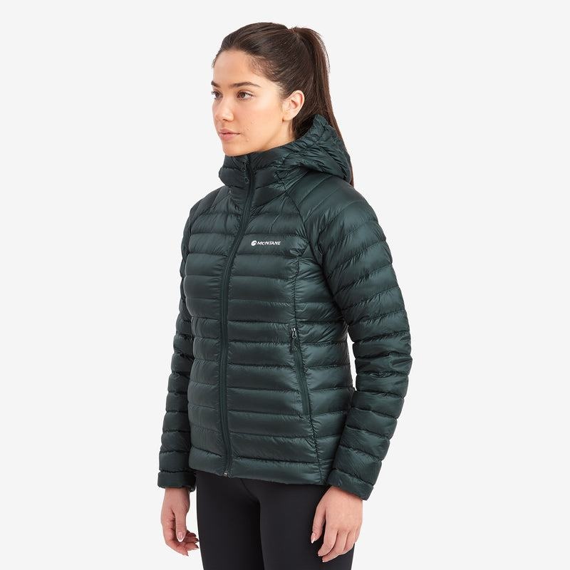 Montane Anti-Freeze Con Cappuccio Piumini Donna Verde Oliva Verdi | TJW5174SM