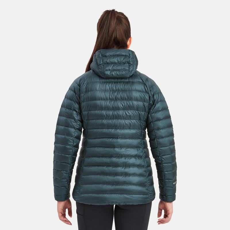 Montane Anti-Freeze Con Cappuccio Piumini Donna Verde Oliva Verdi | TJW5174SM