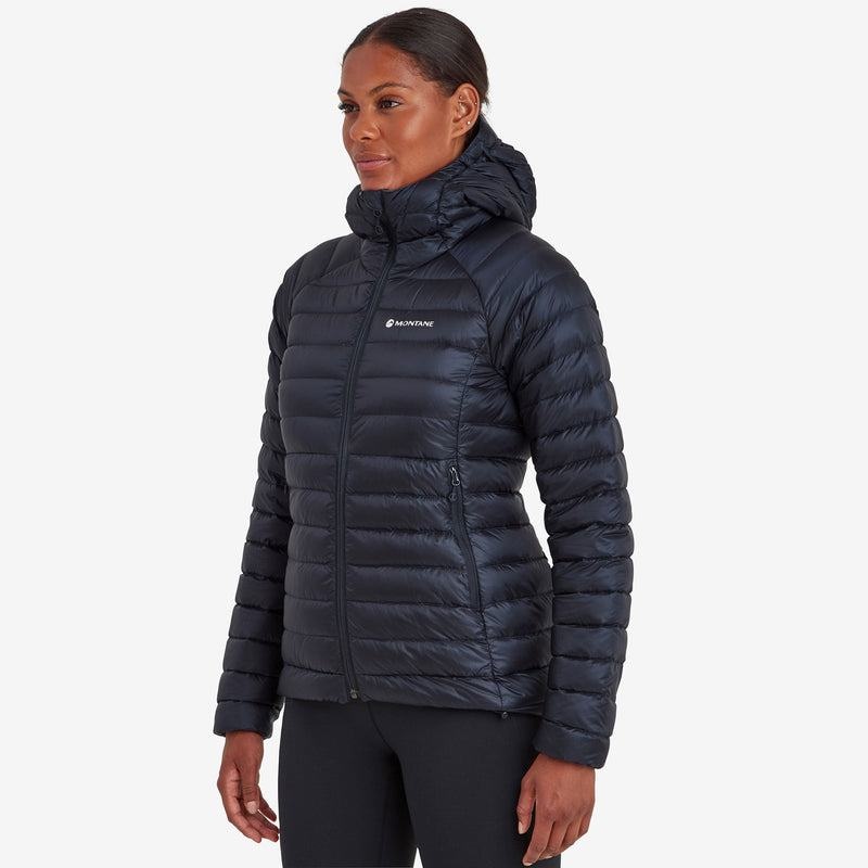 Montane Anti-Freeze Con Cappuccio Piumini Donna Blu Scuro | VVD66VZ