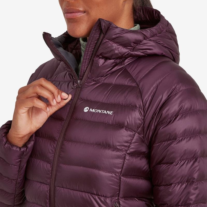 Montane Anti-Freeze Con Cappuccio Piumini Donna Viola | HGN4256GM