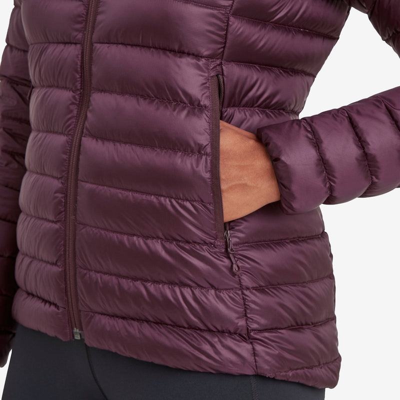 Montane Anti-Freeze Con Cappuccio Piumini Donna Viola | HGN4256GM