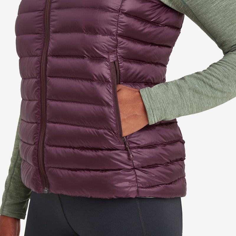 Montane Anti-Freeze Down Gilet Donna Viola | THP2593JQ