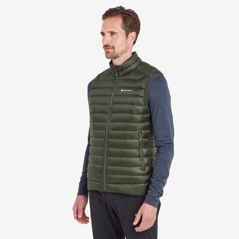 Montane Anti-Freeze Down Gilet Uomo Verdi Scuro | HEG1653VU