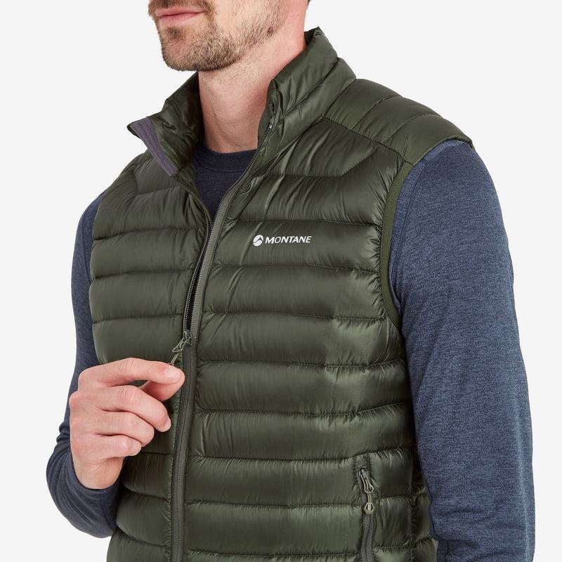 Montane Anti-Freeze Down Gilet Uomo Verdi Scuro | HEG1653VU