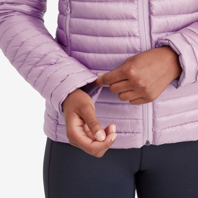 Montane Anti-Freeze Lite Con Cappuccio Piumini Donna Grigie Viola | NOG965LA