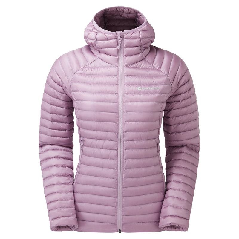 Montane Anti-Freeze Lite Con Cappuccio Piumini Donna Grigie Viola | NOG965LA