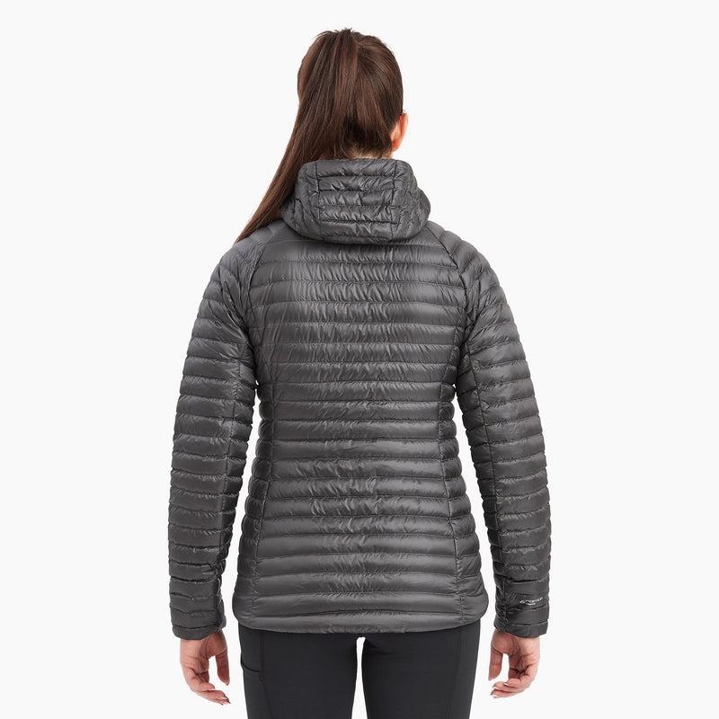 Montane Anti-Freeze Lite Con Cappuccio Piumini Donna Grigie Scuro | SRU7778SY