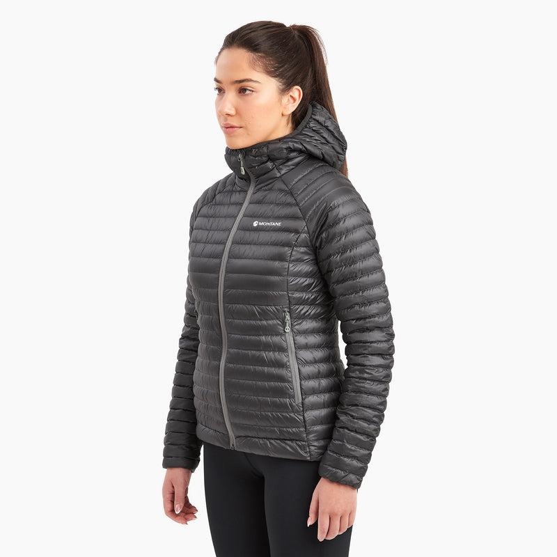 Montane Anti-Freeze Lite Con Cappuccio Piumini Donna Grigie Scuro | SRU7778SY