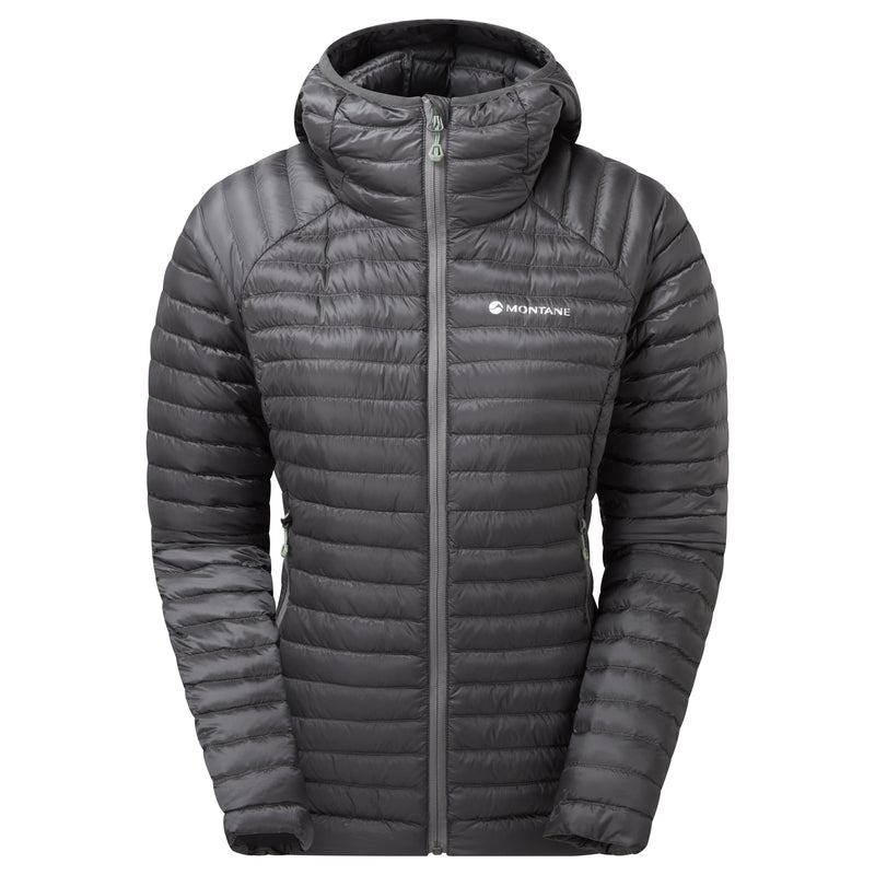 Montane Anti-Freeze Lite Con Cappuccio Piumini Donna Grigie Scuro | SRU7778SY