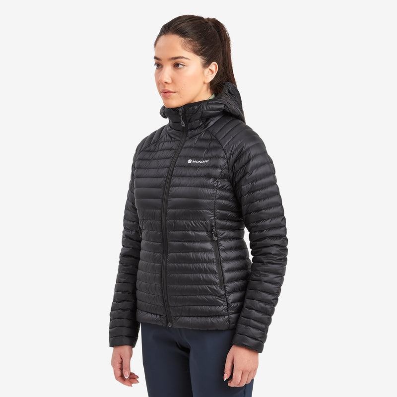 Montane Anti-Freeze Lite Con Cappuccio Piumini Donna Nere | HLI9740ZK