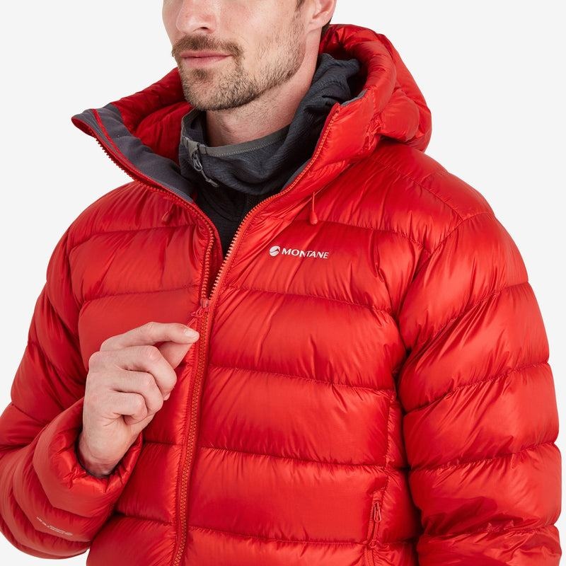 Montane Anti-Freeze XT Con Cappuccio Piumini Uomo Rosse | ZSC5253FP