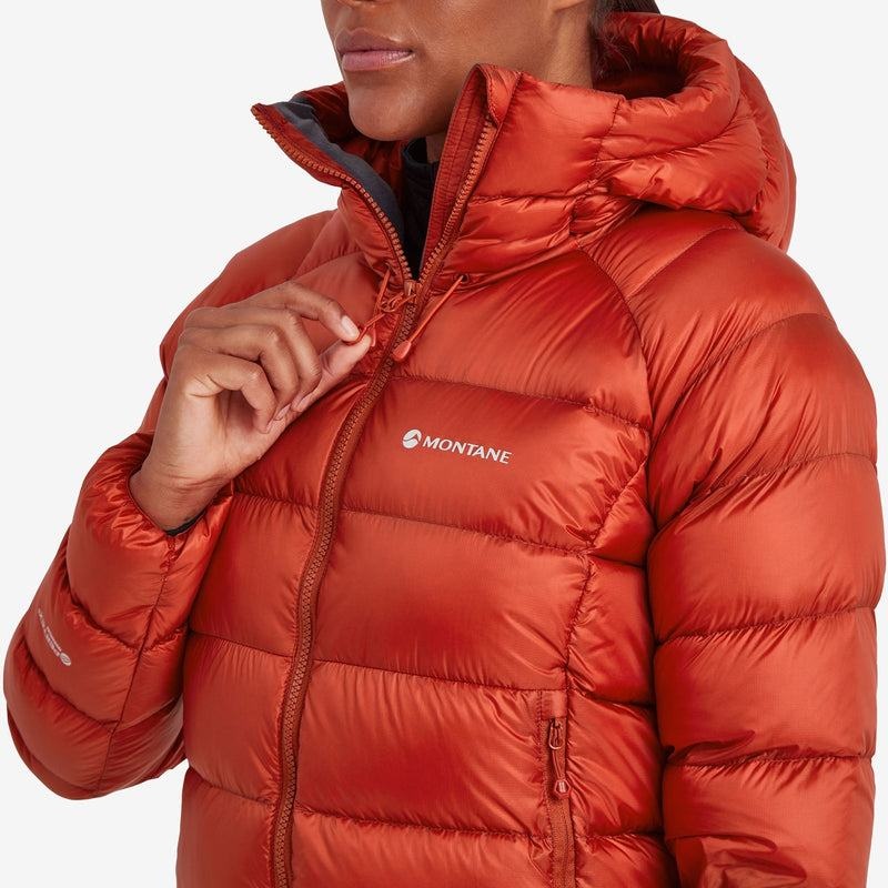 Montane Anti-Freeze XT Con Cappuccio Piumini Donna Arancioni Rosse | ABI1412WR