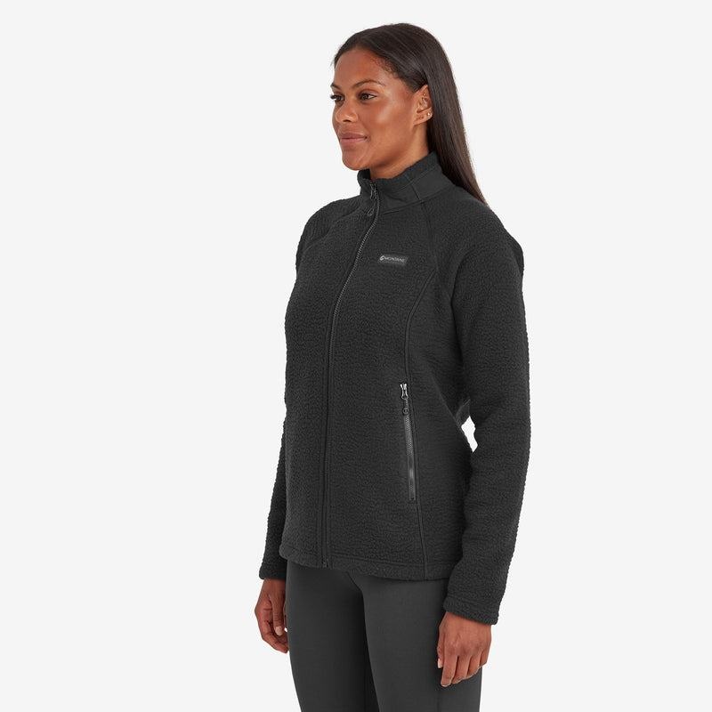 Montane Chonos Giacche In Pile Donna Nere | WEY5812KT