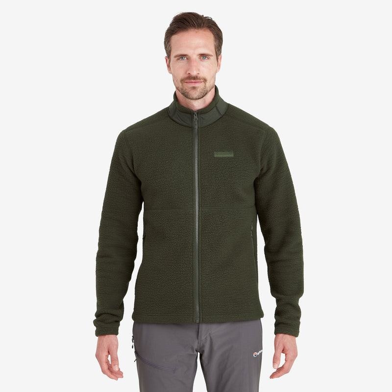 Montane Chonos Giacche In Pile Uomo Verdi Scuro | GRC2639IJ