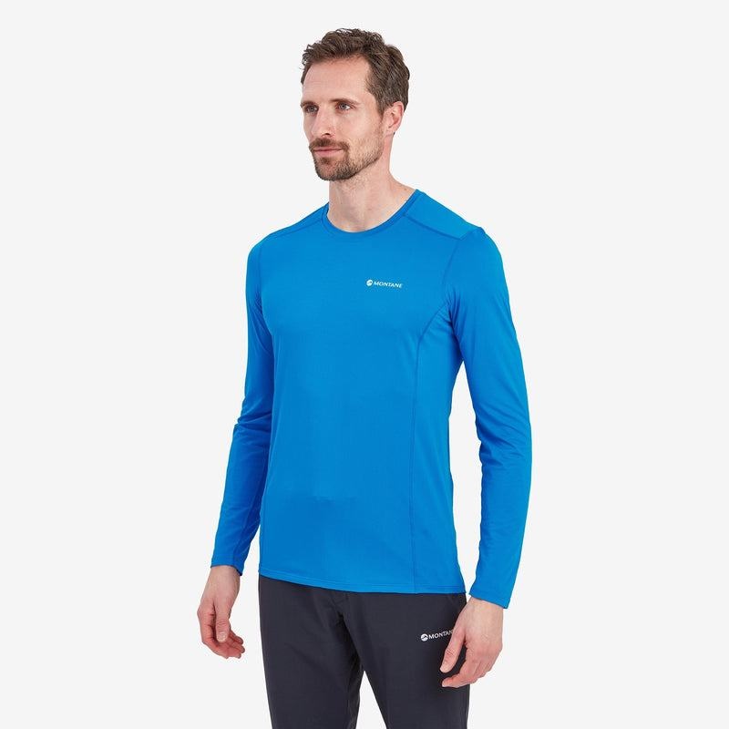 Montane Dart Lite Long Sleeve Magliette Uomo Blu | IPL8310EW