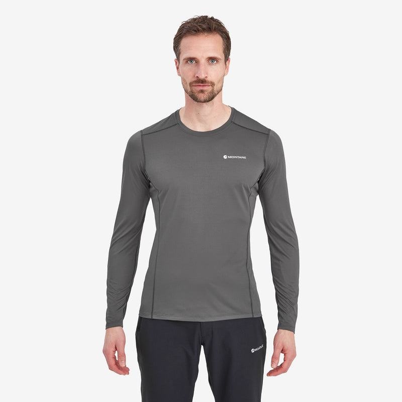 Montane Dart Lite Long Sleeve Magliette Uomo Grigie Scuro | SUP1020KL