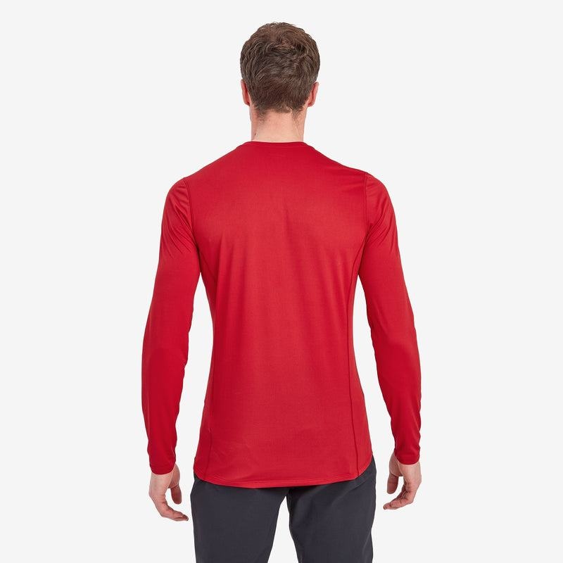 Montane Dart Lite Long Sleeve Magliette Uomo Rosse Scuro | EGW3252CK