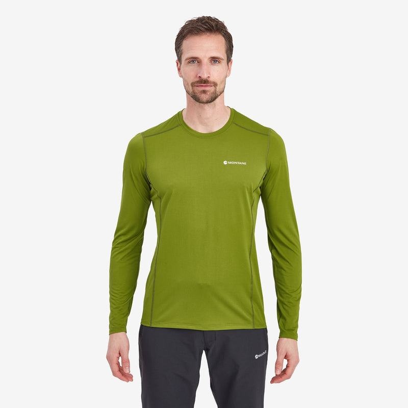 Montane Dart Lite Long Sleeve Magliette Uomo Verdi | YEL5549NI