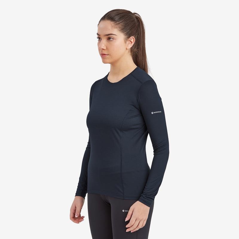 Montane Dart Lite Long Sleeve Magliette Donna Blu Scuro | WUN7493ZI