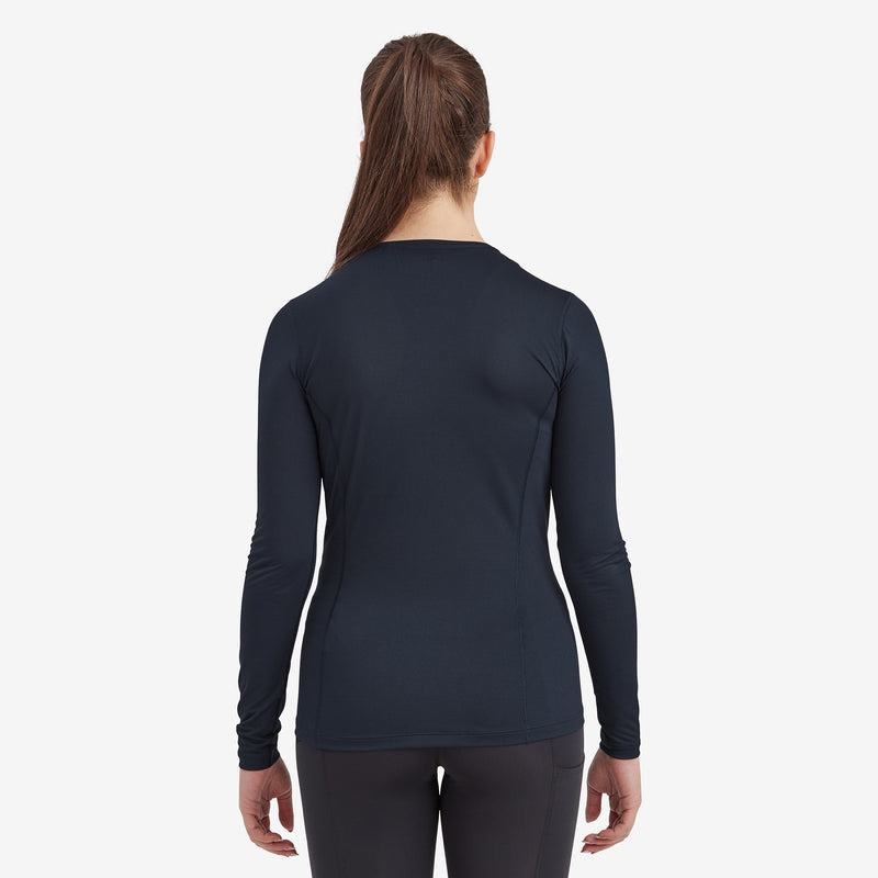 Montane Dart Lite Long Sleeve Magliette Donna Blu Scuro | WUN7493ZI