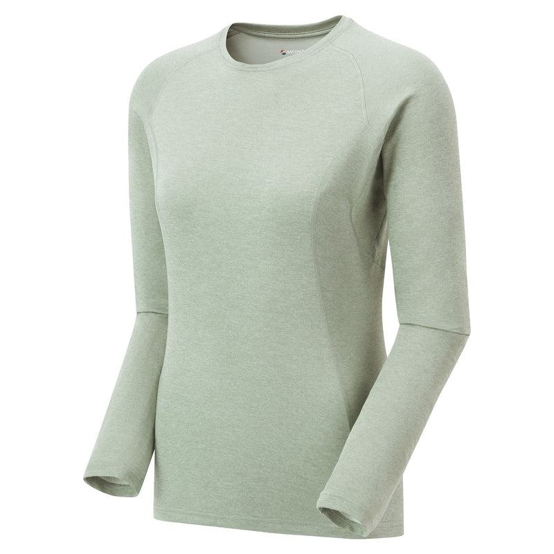 Montane Dart Long Sleeve Magliette Donna Grigie Verdi | RHS937FZ