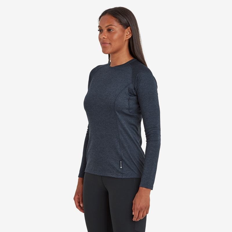 Montane Dart Long Sleeve Magliette Donna Blu Scuro | JTM2136DS