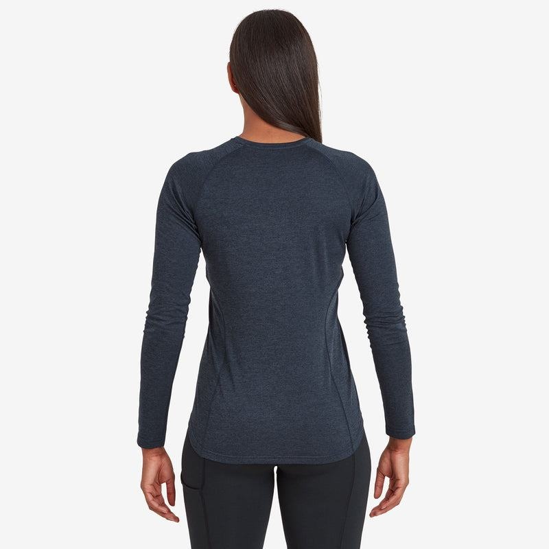 Montane Dart Long Sleeve Magliette Donna Blu Scuro | JTM2136DS