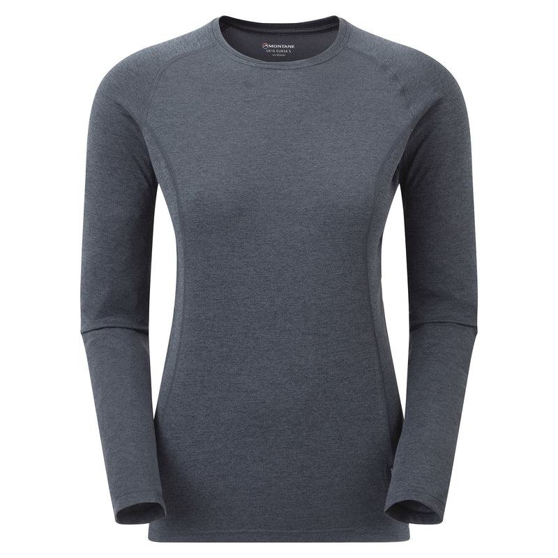 Montane Dart Long Sleeve Magliette Donna Blu Scuro | JTM2136DS